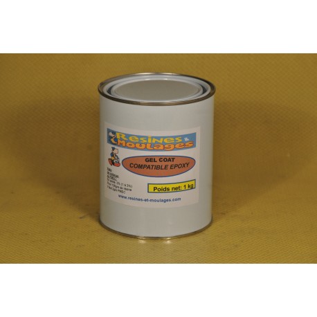 GEL COAT POLYESTER COMPATIBLE EPOXY TRANSLUCIDE 1 KG